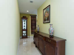 Inside the unit is the entry foyer